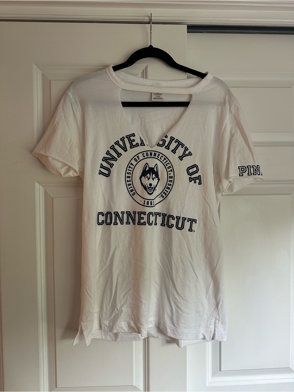 PINK Victoria's Secret University of Connecticut Tee- Rare